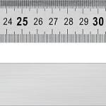 Линейка 0,5м " нержавеющая, двухсторонняя гравированная шкала, STAYER "PROFI" 3427-050