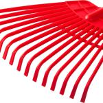 Веерные грабли пластиковые GRINDA GQ-15 15 плоских зубцов 421879