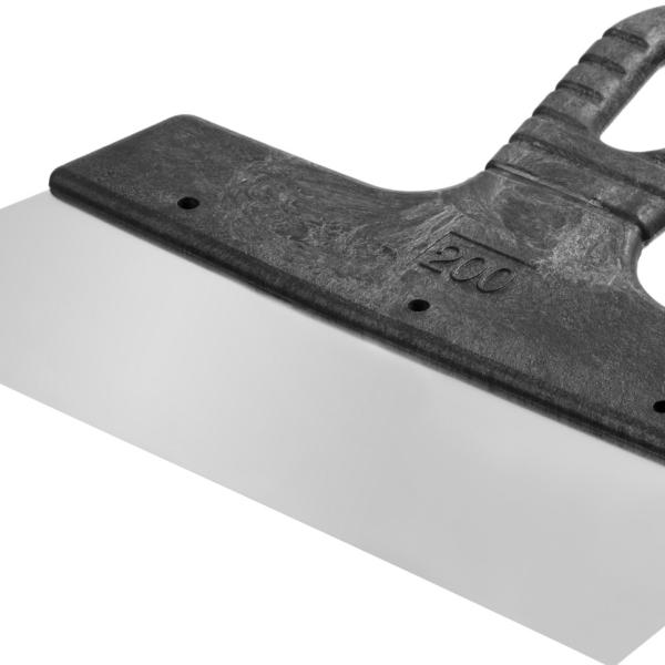 Шпатель нержавеющий ФАСАДНЫЙ, СИБИН,200мм/10079-200