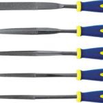 Надфили алмазные, мягкая ручка, 3х140х50 мм, 5 шт. 42173