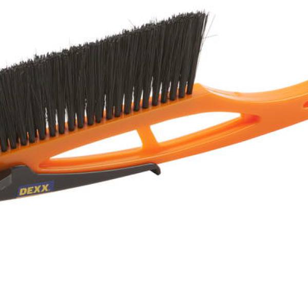 Щетка-сметка автомобильная DEXX для снега, со скребком, 540мм 61035-540